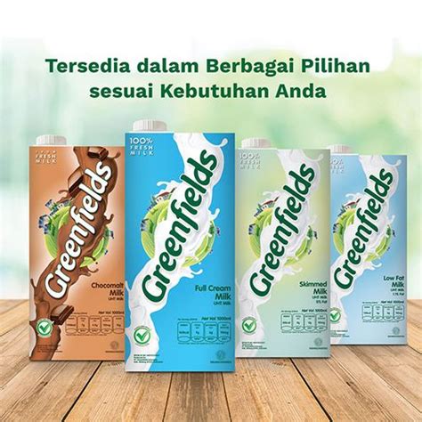 Skimmed UHT Milk 100 Susu Segar Dari Greenfields