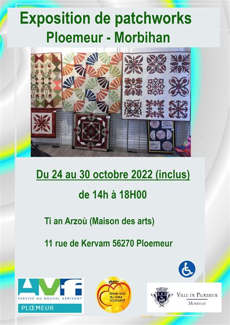 Exposition De Latelier Patchwork Ploemeur