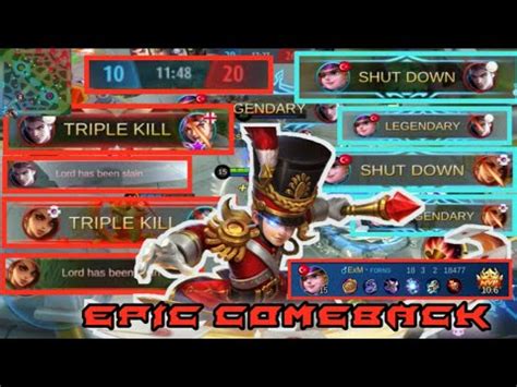 Harley Gameplay Solo Rank Epic Comeback YouTube