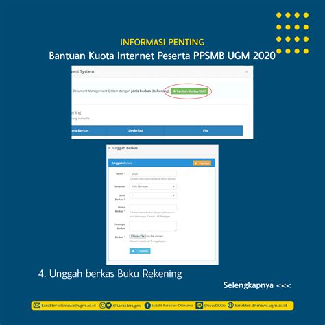 Bantuan Kuota Internet Peserta PPSMB UGM 2020 Subdit Pengembangan