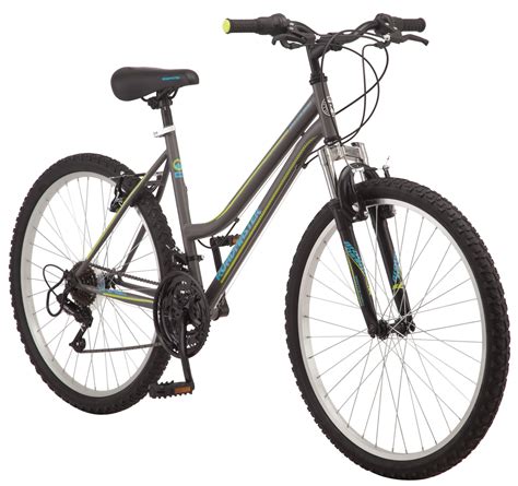 Roadmaster Granite Peak Women's Mountain Bike, 26-inch Wheels, Teal ...