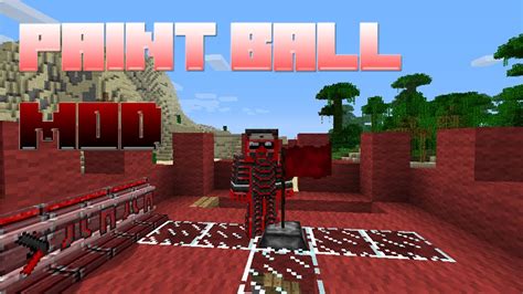 Minecraft PaintBall Mod MultiRfish YouTube