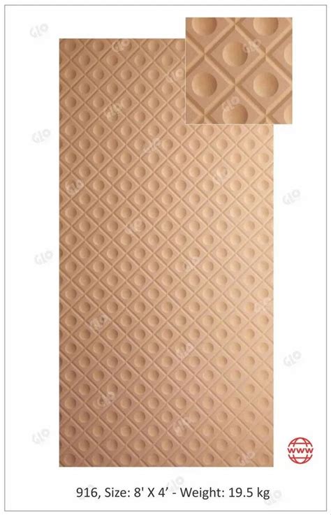 Glo Mm Mdf Fluted Panels For Interior Design Size Feet At