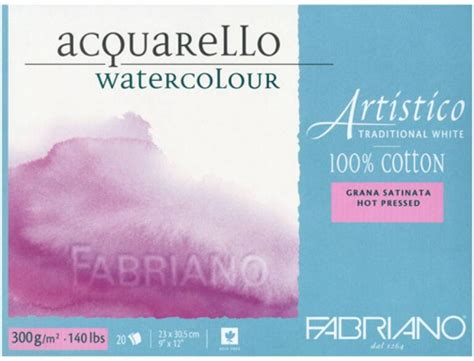 Buy Fabriano Artistico Traditional White Watercolor Blocks 300 GSM Online