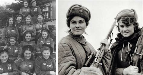 The Ussrs Extraordinary Women Snipers Of Ww2 War History Online