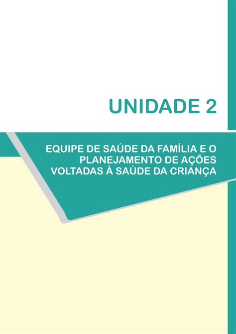 Pdf Unidade Ares Unasus Gov Br Para Desenvolver A Es