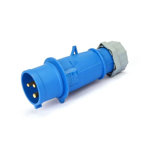 Dustproof 230v 3p 32a Ip44 Industrial Plug Socket