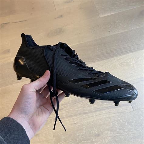 Black Adidas soccer boots/cleats 📦FREE SHIPPING on... - Depop