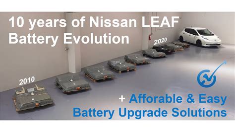 10 Years Of Nissan LEAF Battery Evolution 2010 2020 YouTube