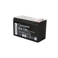 Q Batteries 12LS 7 F1 12V 7Ah Blei Vlies Akku AGM VRLA Mit VdS G1