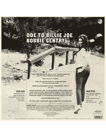 Bobbie Gentry Ode To Billie Joe