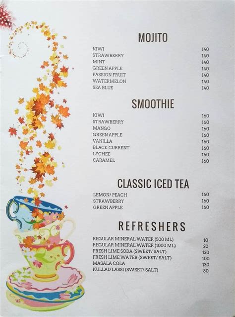 Art Blend Cafe Menu And Price List For HSR Layout Bengaluru Nearbuy