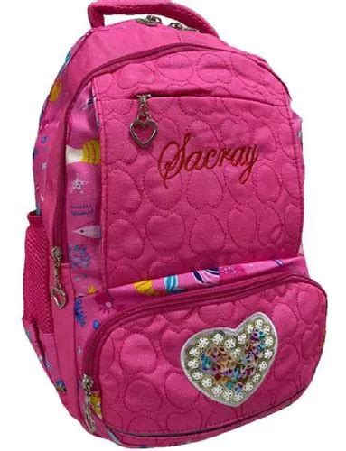 Morral Escolar Ello Mochila Feminina Juvenil Escolar Sarcray