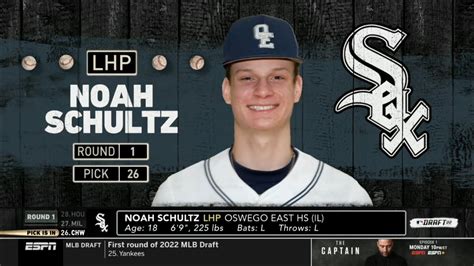 White Sox Draft Lhp Noah Schultz Vanderbilt Commit The Th Pick Of