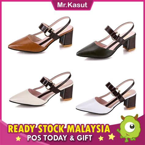 Ready Stock Mr Kasut Solony Women S High Heels Shoes Kasut Wanita