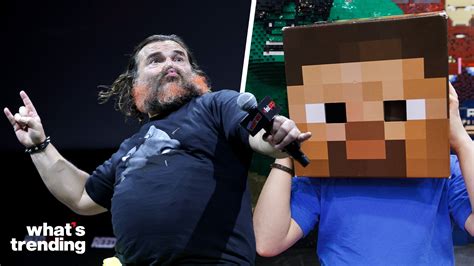 Jack Black to Bring Musical Talent to Minecraft Movie | What's Trending