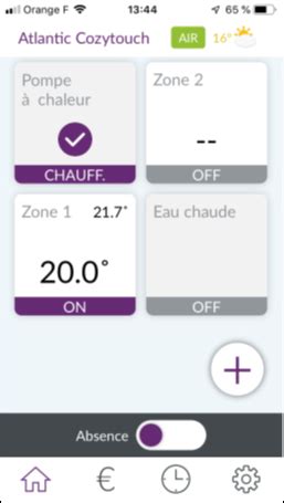 Comment R Gler La Temp Rature Depuis Mon Application Atlantic Cozytouch