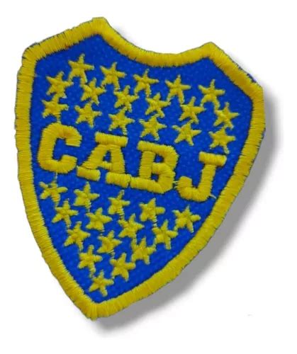 Escudo Bordado De Boca Juniors Parche Apliques X 6 Unidades MercadoLibre