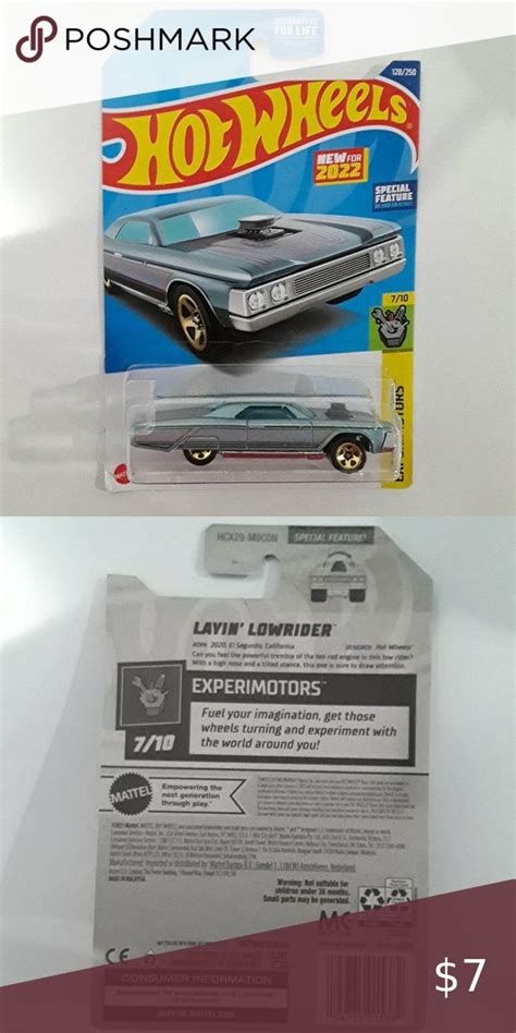 HOT WHEELS LAYIN LOWRIDER EXPERIMOTORS EDITION Hot Wheels