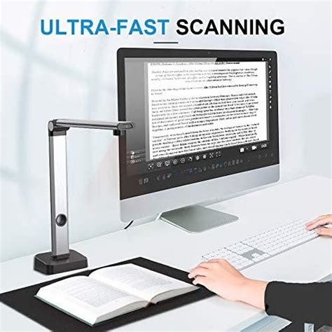 Joyusing Scanner De Livres Et De Documents Hd Mp Format De Capture