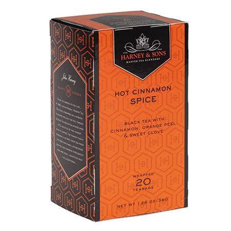 Harney & Sons Hot Cinnamon Spice Tea 20 Bags - Monastery