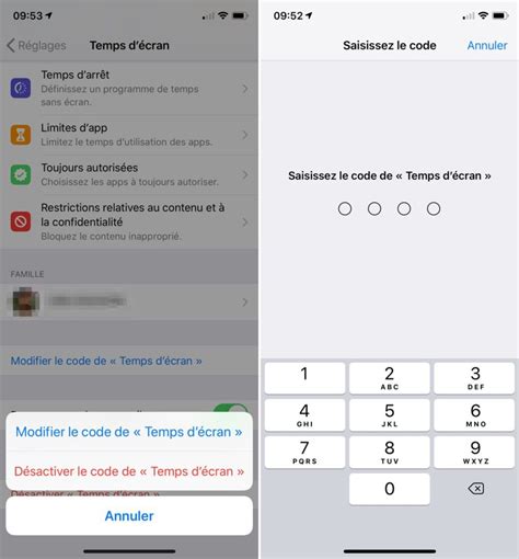 Ios Que Faire Lorsqu On A Oubli Le Code De Temps D Cran