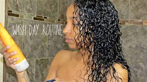 Wash Day Routine Ft Cantu Hair Products Youtube