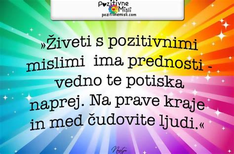 Pozitivne Misli o življenju Nastja Klevže Citati o življenju