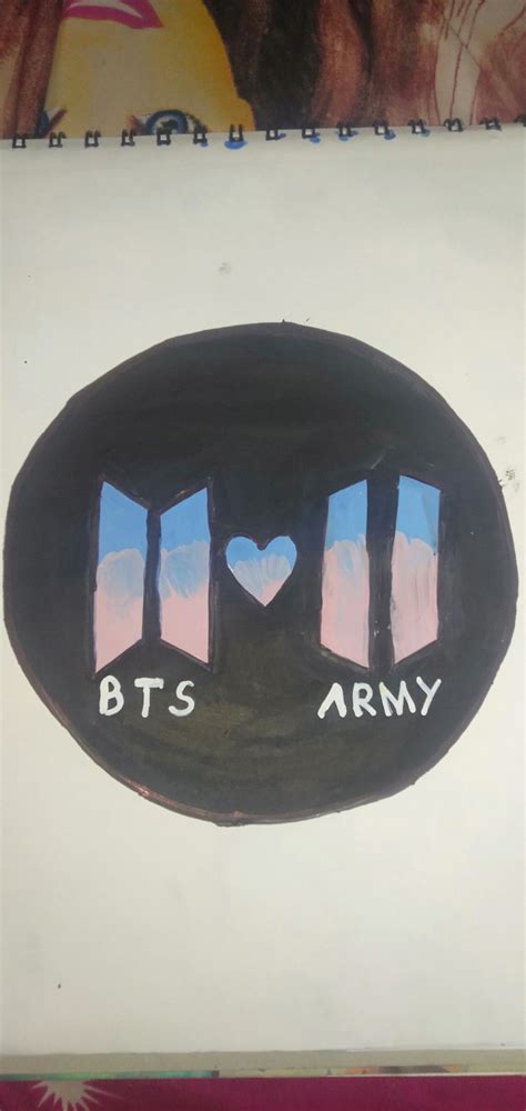 BTS ARMY Drawing in 2022 | Army drawing, Bts army, Name paintings