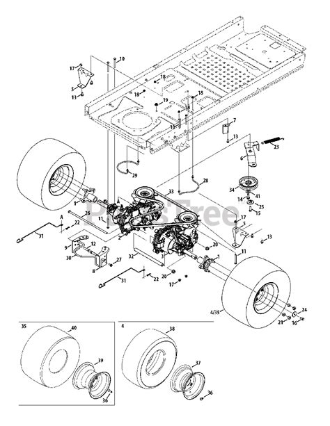 Cub Cadet Push Mower Parts Diagram