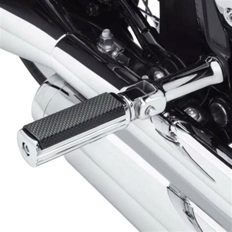 Chrome Passenger Foot Peg Support Mount Fit For Harley Softail Fat Bob