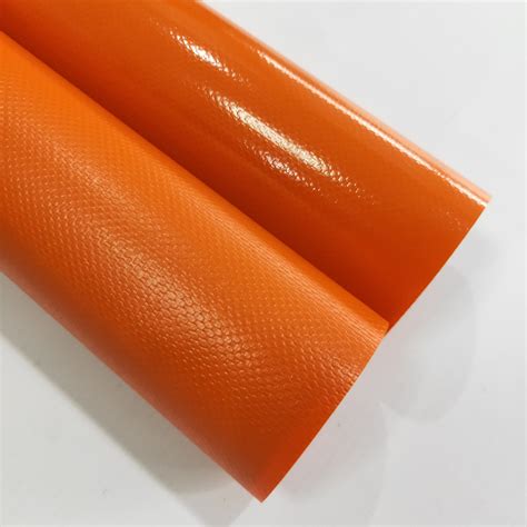 Wear Resisting PVC Coated Tarpaulin Lona Fabric For Airtight Inflatable