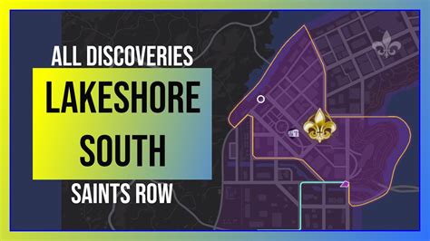 Saints Row Lakeshore South All Discoveries Photo Hunts Hidden