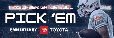 Taxslayer Gator Bowl Pick ‘em