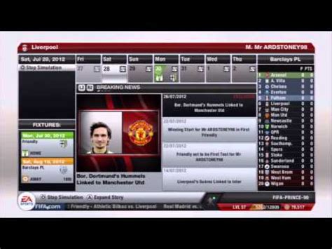 Fifa Liverpool Career Mode Youtube