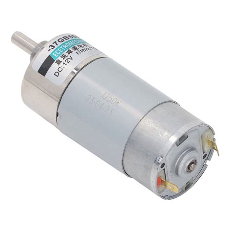 Dc V Rpm Gear Motor High Torque Electric Micro Speed Reduction