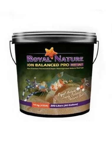 ROYAL NATURE Ion Balanced Pro 10kg Bucket Natural Salt For Reef