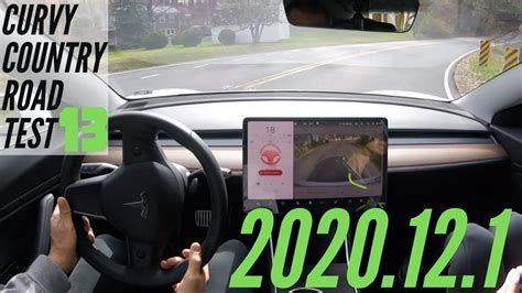 Tesla Autopilot 2020 12 1 Curvy Country Road Test 13 Forward