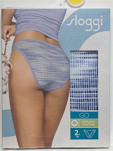 Sloggi Go Tai Γυναικεία Slip 2Pack Μπλε 10207458 M008 Skroutz gr