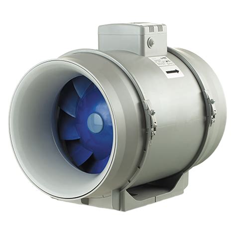 Inline Mixed Flow Fans With Ec Motor Turbo Ec Blauberg Ventilatoren