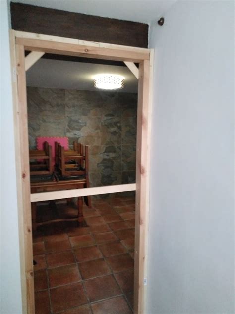 Puerta De Paso En Madera De Pino A Medida Carpintería Tablado