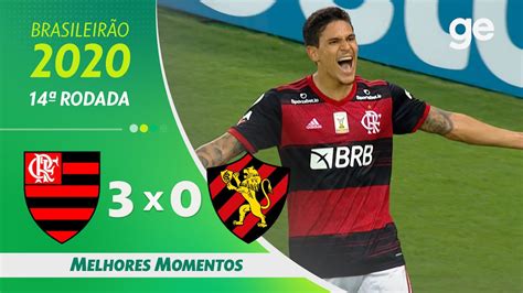 FLAMENGO 3 X 0 SPORT MELHORES MOMENTOS 14ª RODADA BRASILEIRÃO 2020