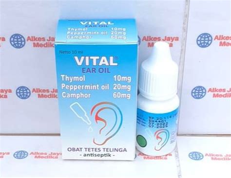 Vital Ear Oil Obat Tetes Telinga Lazada Indonesia