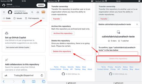 Como Apagar Um Reposit Rio No Github Guia Pr Tico