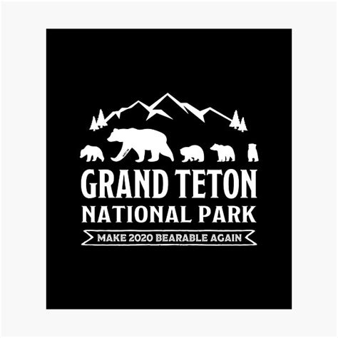 Lámina fotográfica Grizzly 399 Parque Nacional Grand Teton Haz que