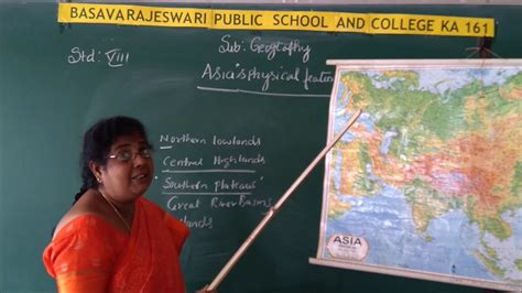 Icse Class Viii Geography Asia Part Iii Youtube