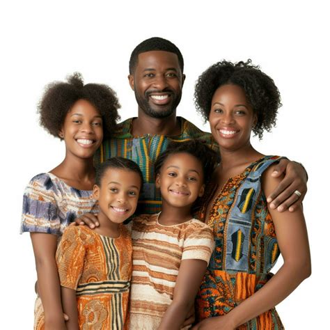 african american family with transparent background high 30661878 Stock ...