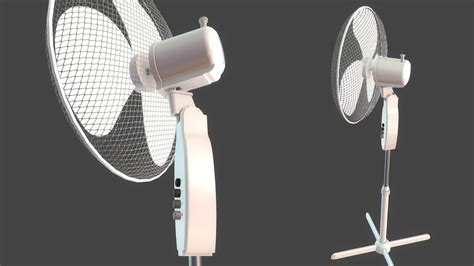 Oscillating Pedestal Fan – Realtime VFX Store