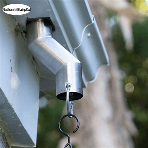 Household Rain Gutter Installer Stainless Steel Rain Chain Gutter