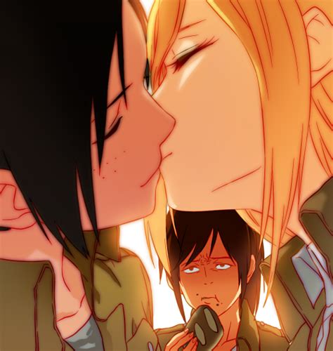 Krista Lenz Ymir And Sasha Blouse Shingeki No Kyojin Drawn By Hak